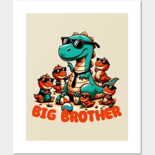 Big Brother Dinosaur Posters and Art